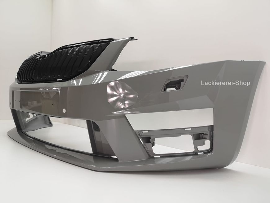 Skoda Octavia RS 2013-2017 ORIGINALE STOßSTANGE VORN LACKIERT IN  WUNSCHFARBE,NEU –